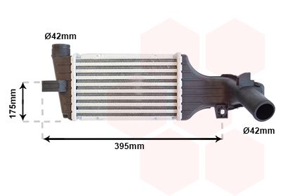 VAN WEZEL Интеркулер 37004374